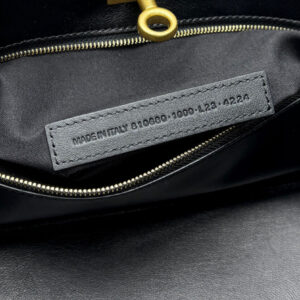 Balenciaga Bel Air Small Shoulder Bag Black